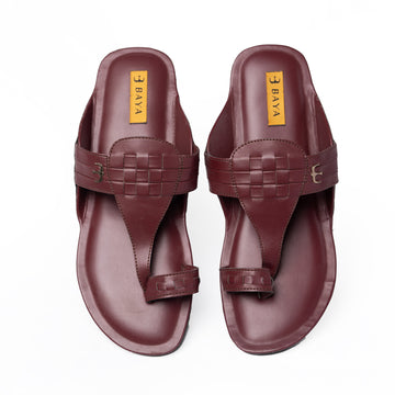 Flat Brown Slippers