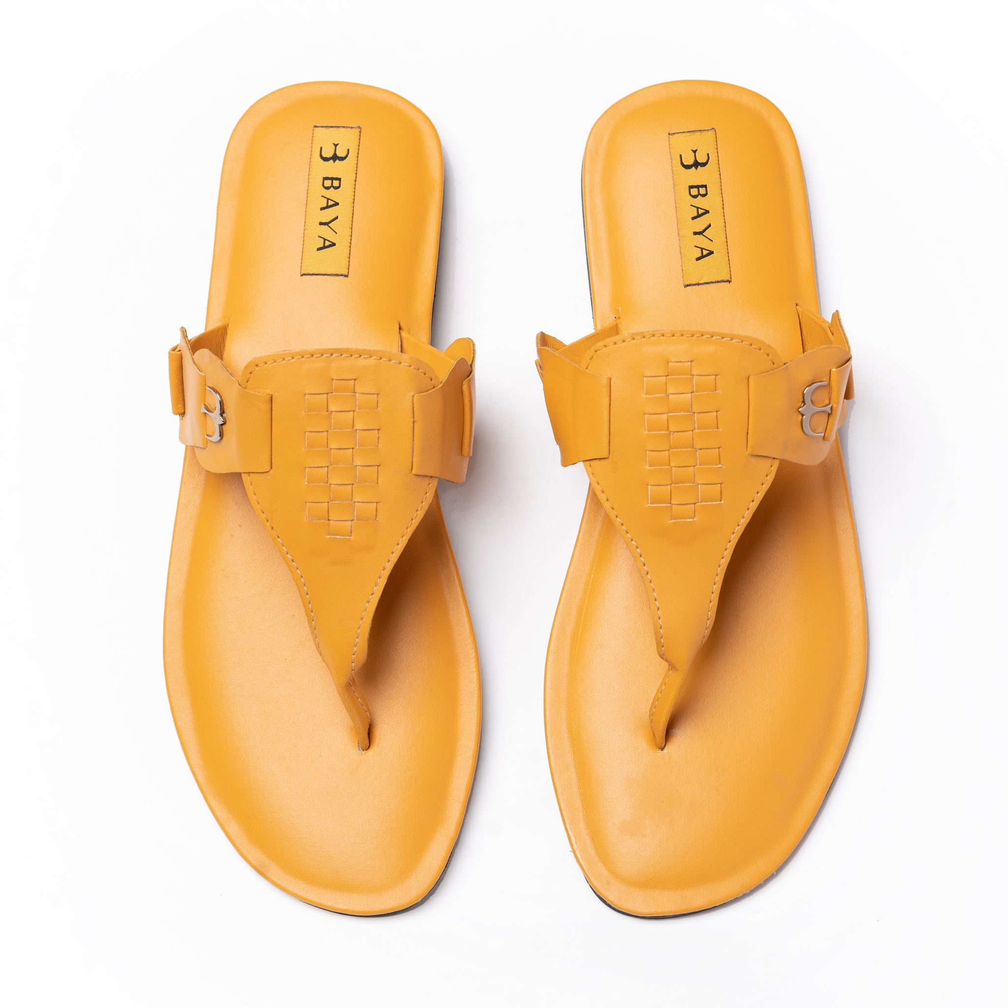 Flat Slippers ( Yellow )