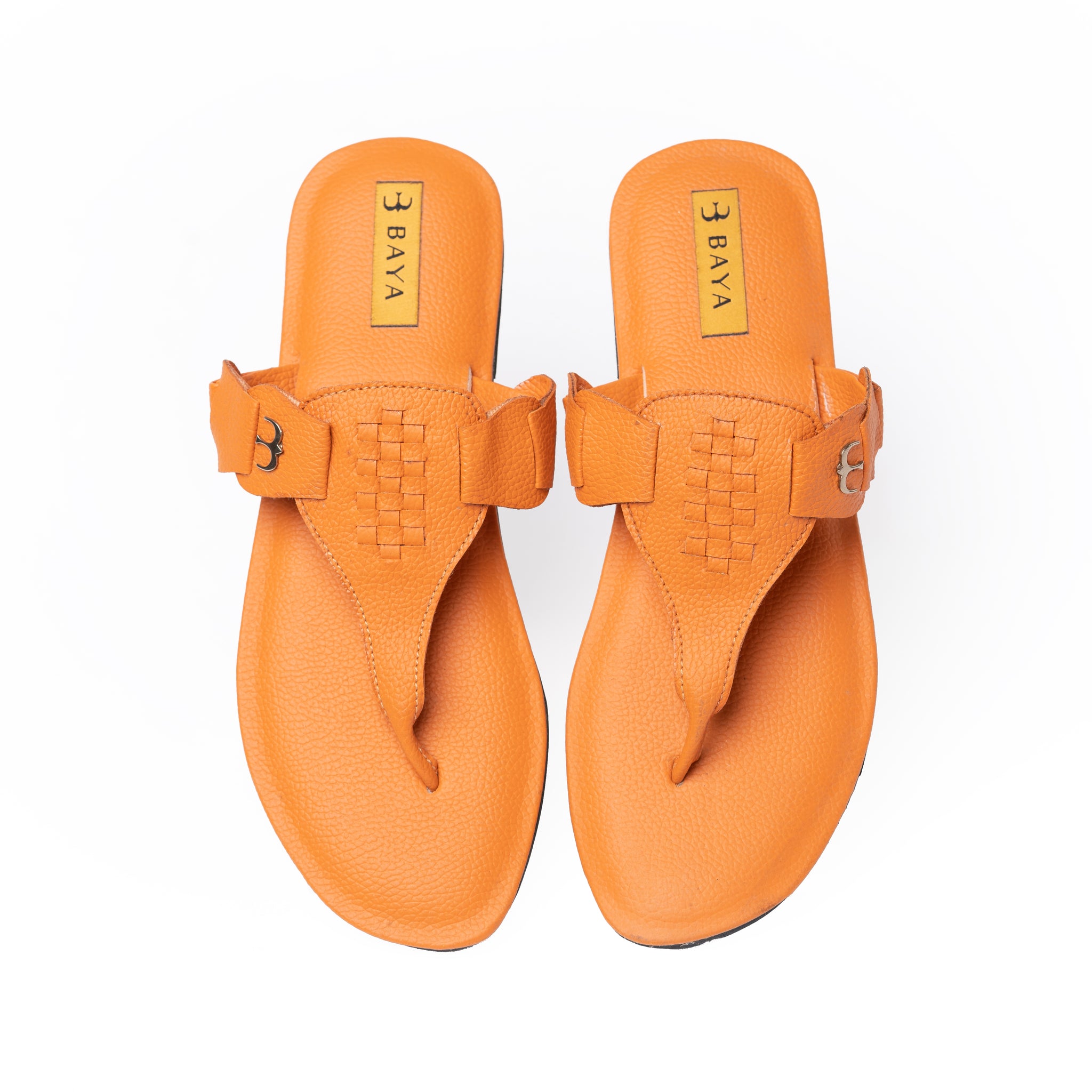 Flat Slippers ( Orange )