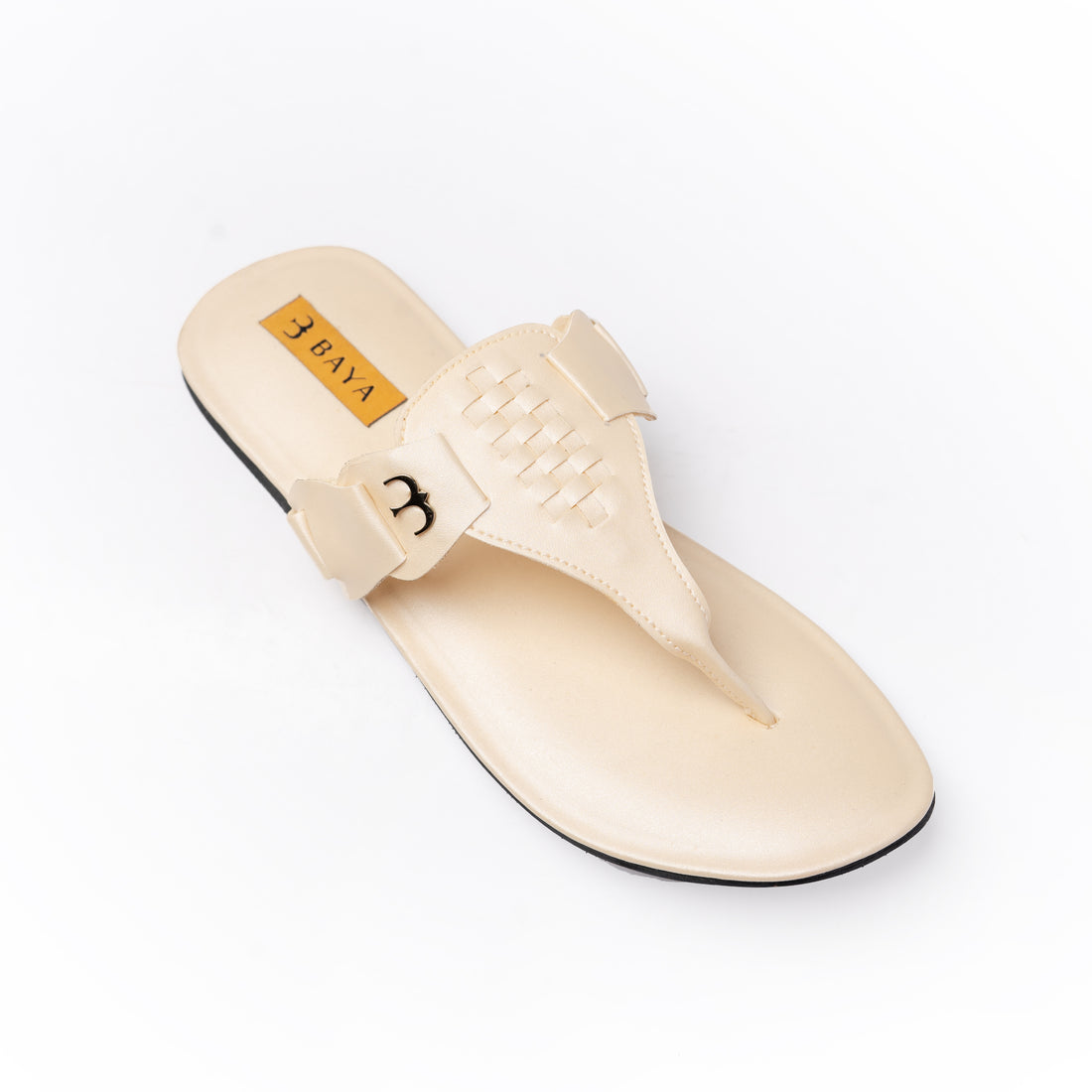 Falt Slippers ( Cream )