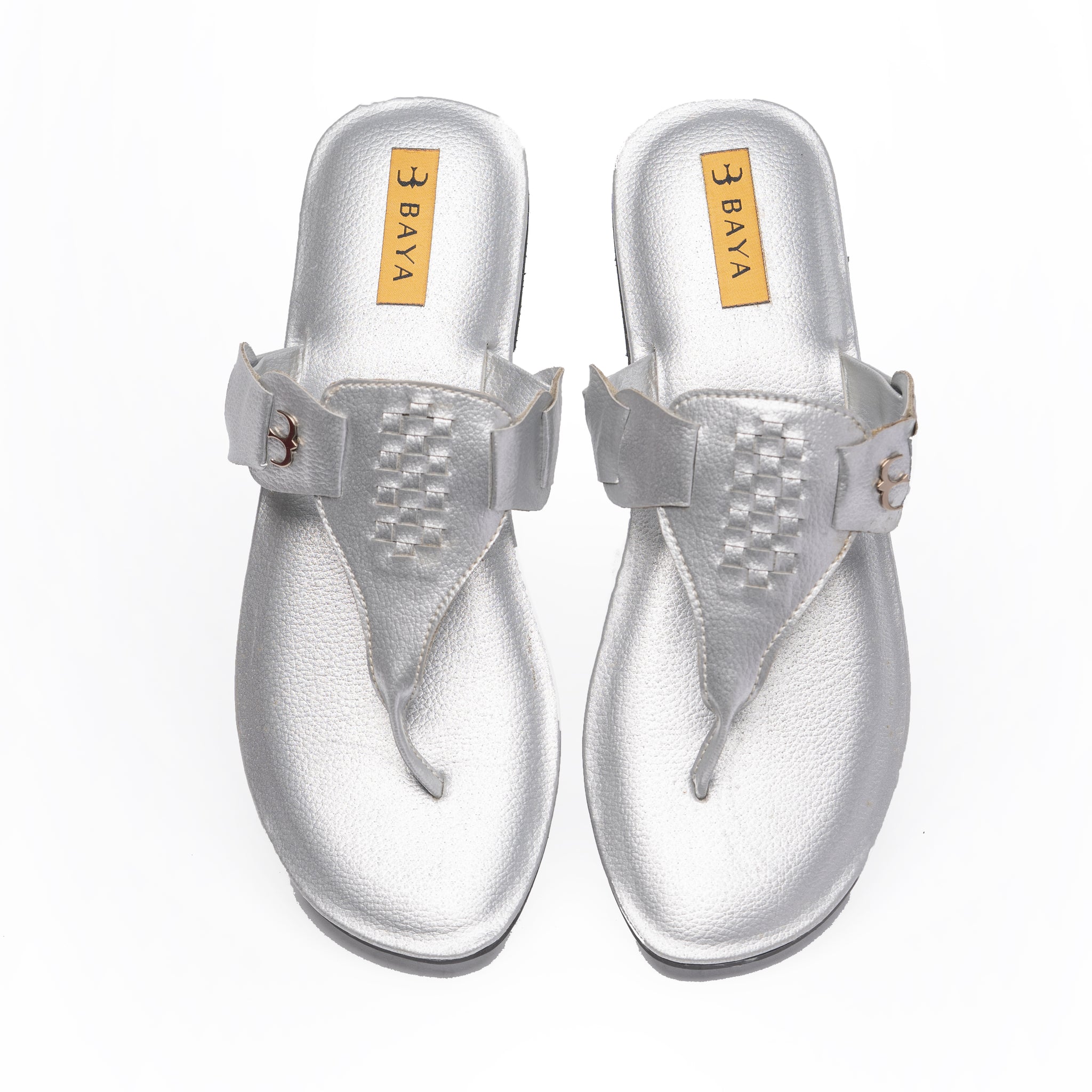 Flat Slippers ( Sliver )